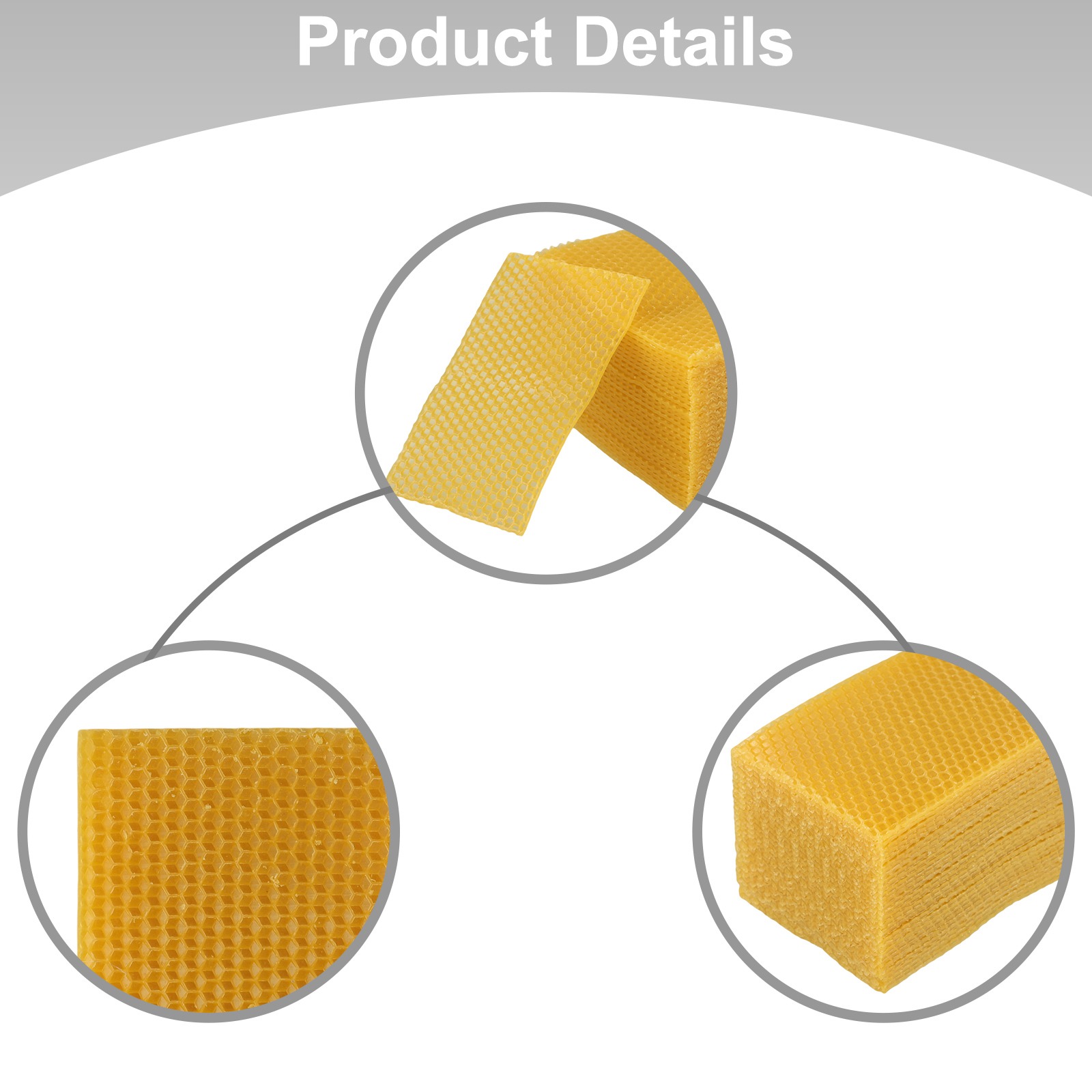 Candle Supplies Beeswax - Пчелиные восковые листы для вощины, 30