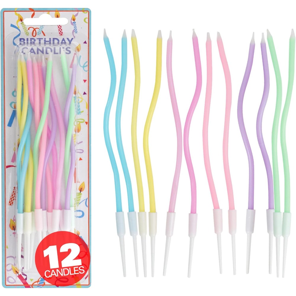 Набор из 12 свечей для торта « – обзор и цена Candle Supplies Free Shipping